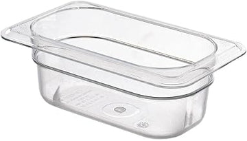 Cambro Camwear Food Pan, 1/9 by 2-Inch, Clear