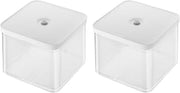 ZWILLING Fresh & Save Cube Box, Pantry Set, 2-pc, Large Tall Cube, 2L Containers, 4.2-qt