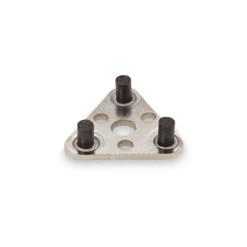 Replacement Flints for Triple Flint Striker by Hobart – Nickel Alloy, Silver, Model 770083