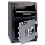 Cash Depository Safe by Mesa Safe Co. – 0.8 cu. ft., 0.8 cubic_feet, Alloy Steel, Black/Grey, Model MFL2014C