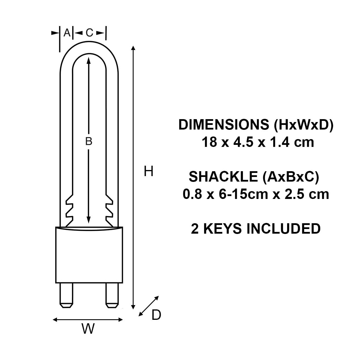 Unisex's PL by Master Lock – normal, Standard, Model 1950EURDCC