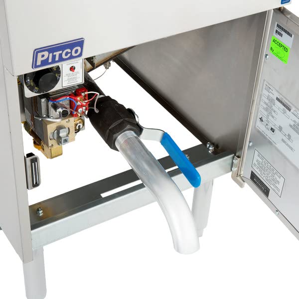 SG18-S 75 lb. Stainless Steel Floor Fryer (SG18-S 75 lb) by Pitco – SG18-S 75 LB Natural Gas, Stainless Steel, Model Solstice Gas Fryer