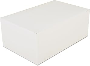 Carryout Boxes, 7 x 4.5 x 2.75, White, Paper, 500/Carton