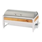 22113-15 Monterey Chafer by CAL-MIL – Stainless Steel, White