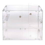 Stackable Countertop Display Case 2-Tier Rectangular Clear Acrylic - 19" L x 15 1/4 W x 14 1/2 H by HUBERT – Plastic, Clear, Model 191538024894