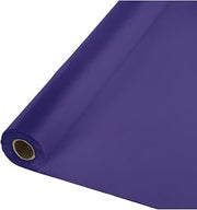 Creative Converting Roll Plastic Table Cover, 100-Feet, Purple - 0