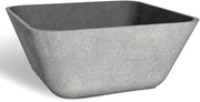5 oz Square Stainless Bowl with Antiqued Finish