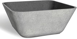 5 oz Square Stainless Bowl with Antiqued Finish