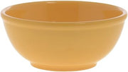 HUBERT Serving Bowl, Round, Yellow Heavyweight Melamine - 8" Dia x 3 1/2" H