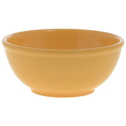 Serving Bowl by HUBERT – 8" Dia x 3 1/2" H, Melamine, Yellow, Model 27929