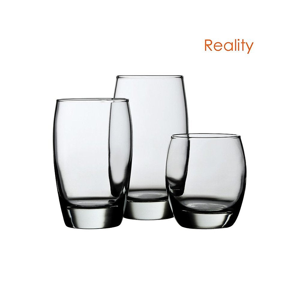 20 Oz. Reality Cooler Glass by Anchor Hocking – 20 Ounces, Glass, Pack of 24, Model 90048