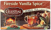 Celestial Seasonings Fireside Vanilla Spice Tea, 20 Tea Bags (Pack of 4)