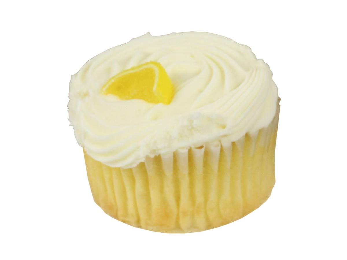 Lemon Cupcake by Just Desserts – 4.6 Ounce (Pack of 6), Pack of 6, Model 01649
