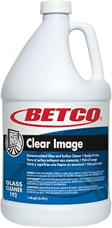 Betco Clear Image RTU Glass Cleaner, 128 Oz Bottle, Case Of 4
