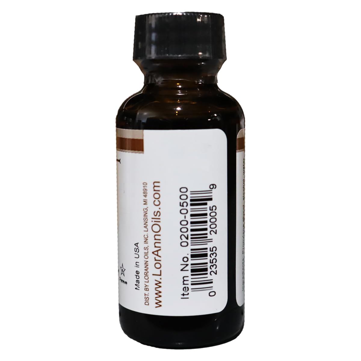 LorAnn Walnut (formally black walnut) SS Flavor by LorAnn Oils – 1 ounce, Brown, Model 0200-0500