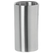 Wine Cooler Double Wall Stainless Steel - 4 5/8"Dia x 7 1/2"H by HUBERT – Stainless Steel, Silver