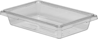 1218P148 Cambro Food Storage Box, Half-Size, 1-3/4 Gallon, White