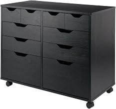 Furnifact Black Storage Cabinet, Composite Wood Pantry Organizer, Spacious 32.13-inch Width, Durable Construction, Contemporary Design for Kitchen or Closet