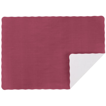 LP3007 10 x 14 in. Burgundy Placemats - Case of 1000