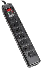 Eaton Tripp Lite TLP706TELC 7 Outlet Surge Protector with Phone Protection