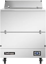 MC3-SS-D Dual Access Milk Cooler 34" W, Forced Air Cooling & Full Stainless