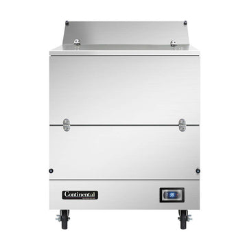 MC3-SS-D Dual Access Milk Cooler 34" W by Continental Refrigerator – Commercial Grade