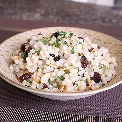 RiceSelect 24.5 Ounce (Pack of 4) / Pearl Couscous Plain Organic / 1