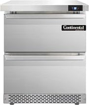 Continental Refrigerator SW27-FB-D 27" Drawered Worktop Refrigerator