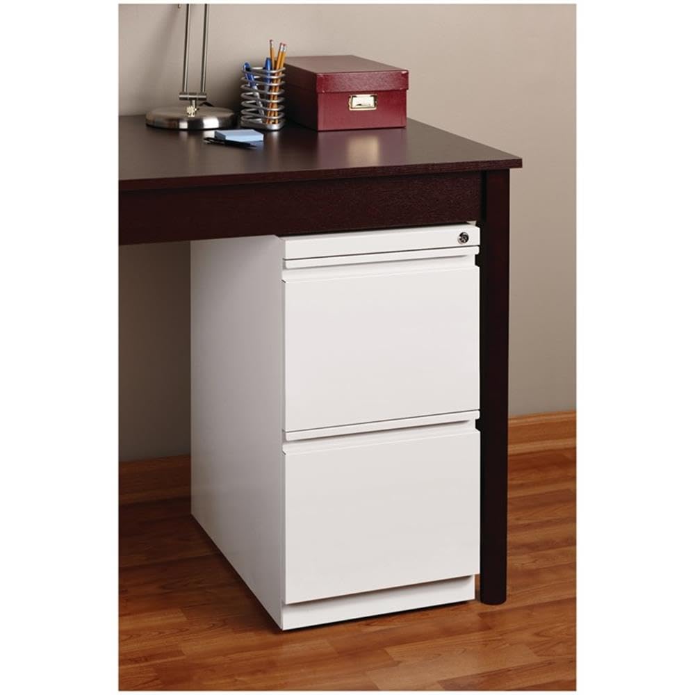 Hirsh Industries White / Modern / One Size Mobile File Cabinets