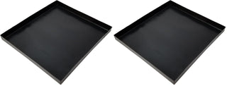 11" x 11" PTFE Solid Oven basket for TurboChef by Essentialware – 11" x 11" x 1" (Pack of 2), Mesh, Black, Pack of 2, Model STS1111