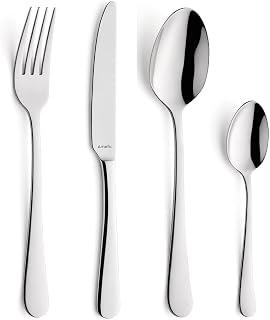 Amefa Model Austin Combination Cutlery, Stainless Steel