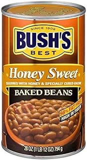 Bush's Best Honey Baked Beans 28 oz (Pack of 12)