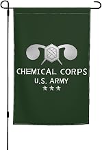 US Chemical Corps Double Sided Flag Outdoor Indoor Lightweight Garden Decor96