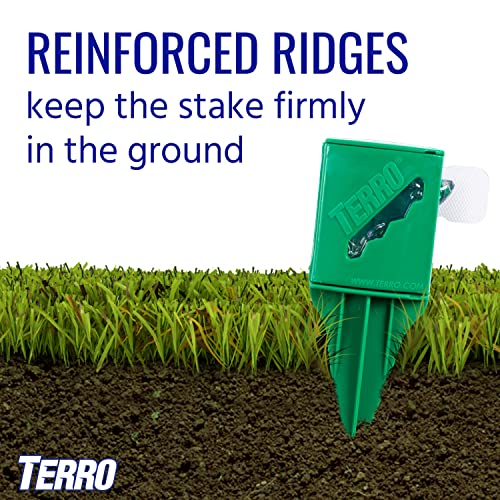 Outdoor Liquid Ant Baits - 6 Pack by Terro – 48 Bait Stations, Black, Model T1812