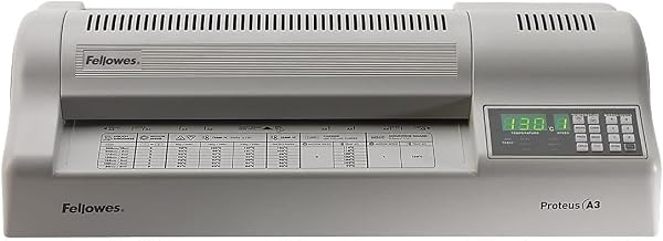 Fellowes Laminator Proteus 125 Laminating Machine (5709501), White