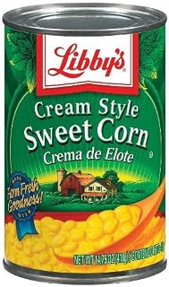 Libby's Cream Style Corn, 14.75oz Can (Pack of 6)