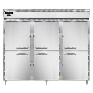DL3RE-SA-PT-HD Designer Line Extra-Wide Three Section Pass-Thru Refrigerator by Continental Refrigerator – Commercial Grade