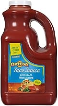Ortega Taco Sauce 4 Case 1 Gallon