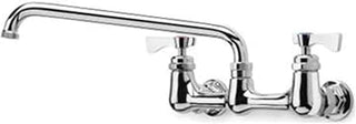 Krowne Royal Series 8" Center Wall Mount Faucet 6" Spout 14-806L Gray