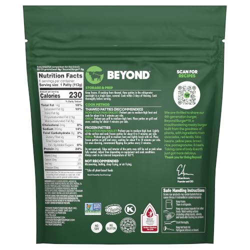 BEYOND MEAT Beyond Burger / 24 oz / 1 Burgers & Patties