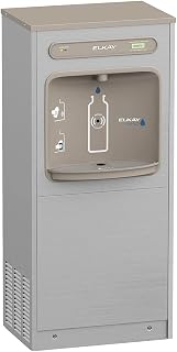 Elkay ezH2O Floor Standing Bottle Filling Station, Filtered Refrigerated Stainless Steel