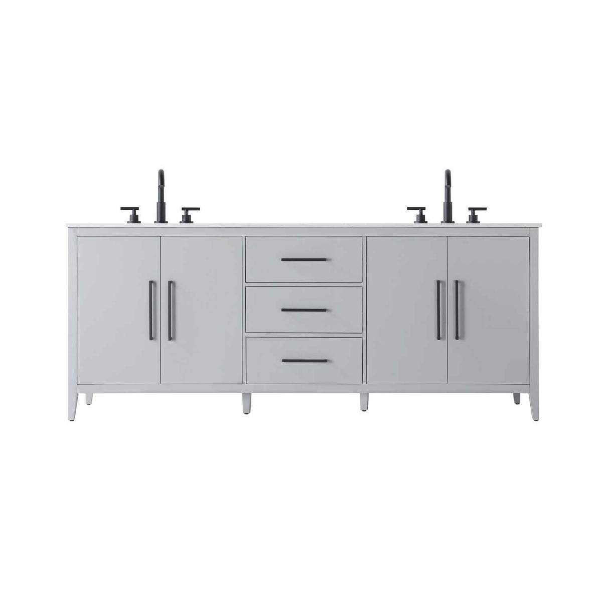 Millie Bathroom Vanity Grey by Lighting Design – Wood, Grey, Model VF29384DGR