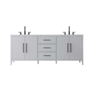 Millie Bathroom Vanity Grey by Lighting Design – Wood, Grey, Model VF29384DGR