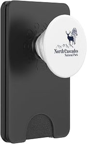 North Cascades - National Park Vintage 70s 80s Retro PopSockets PopWallet for MagSafe