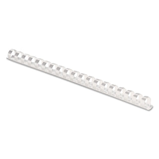 Plastic Combs - Round Back, 3/8", 100 pack, White by Fellowes – 3/8", 55 Sheet Capacity, 0.375 inches, Plastic, White, Model 52371