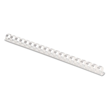 Plastic Combs - Round Back, 3/8", 100 pack, White by Fellowes – 3/8", 55 Sheet Capacity, 0.375 inches, Plastic, White, Model 52371