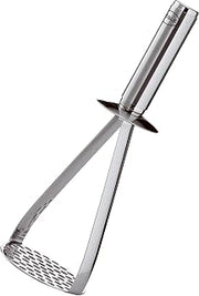 Rosle 12780 Stainless Steel Vegetable & Potato Masher 10 Inch, Silver