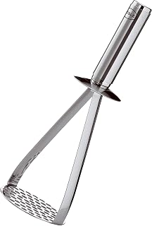 Rosle 12780 Stainless Steel Vegetable & Potato Masher 10 Inch, Silver