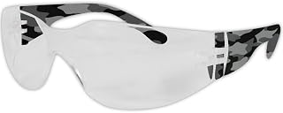 MAGID Y10652C Gemstone Myst Y10 Colored-Temple Safety Glasses, Standard, Black/Gray Camo (48 Pair)