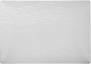 HUBERT Serving Tray White Textured Melamine - 21" L x 15" W